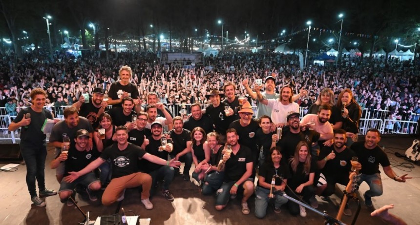Mercedes: Con gran éxito se llevó adelante el 5º Festival de Cerveceros Mercedinos