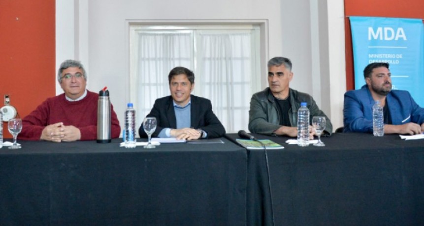 Kicillof encabezó el cierre de la “Semana Tranqueras Abiertas” en Rojas