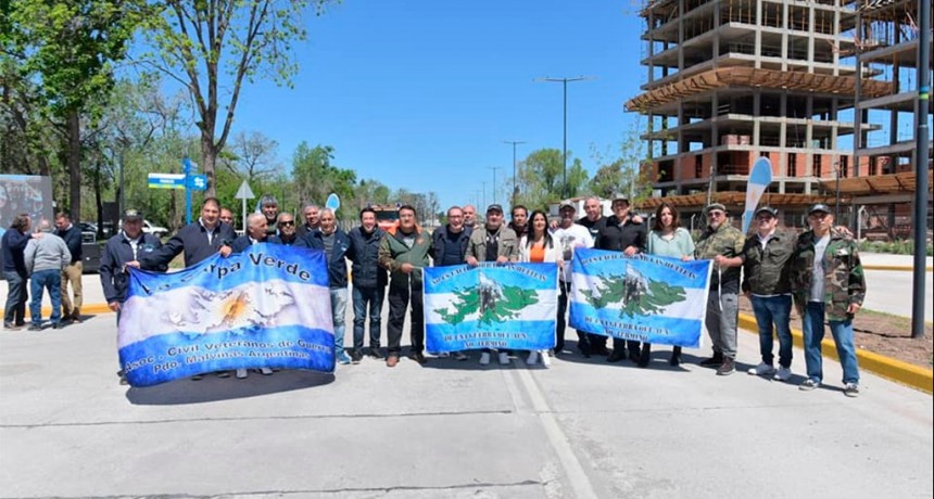 Malvinas Argentinas: Se realizó la habilitación de la Av. Héroes de Malvinas