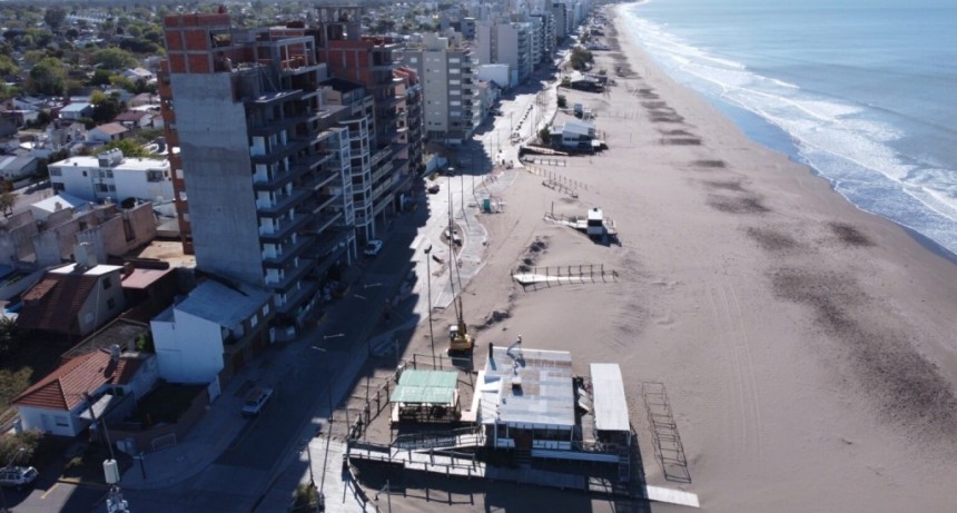 Monte Hermoso: Comenzó la ejecución de la tercera y última etapa del Desarrollo Urbano Costero