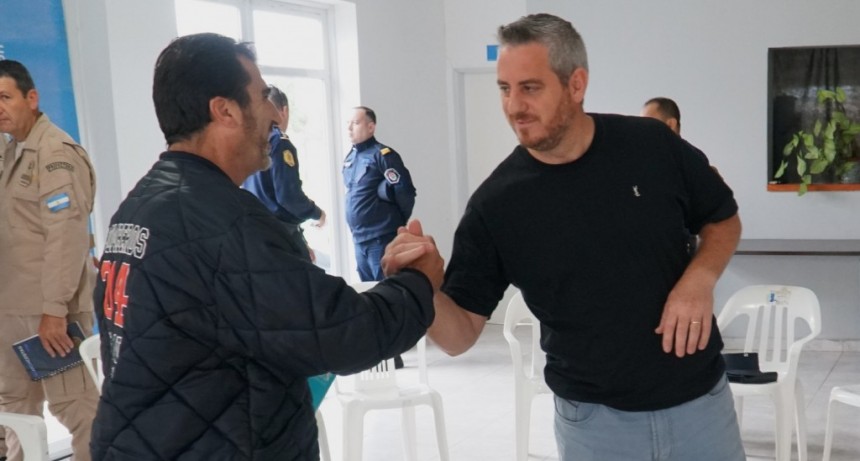 Colón (ER): José Luis Walser encabezó una reunión de Defensa Civil