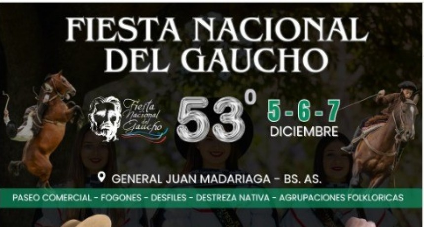 Balcarce: Se realizará el Pre-Festival Folklórico “Buscando Nuevos Valores” rumbo a la 53° Fiesta Nacional del Gaucho