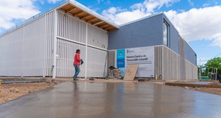 Campana: Culminó la construcción del Centro de Desarrollo Infantil