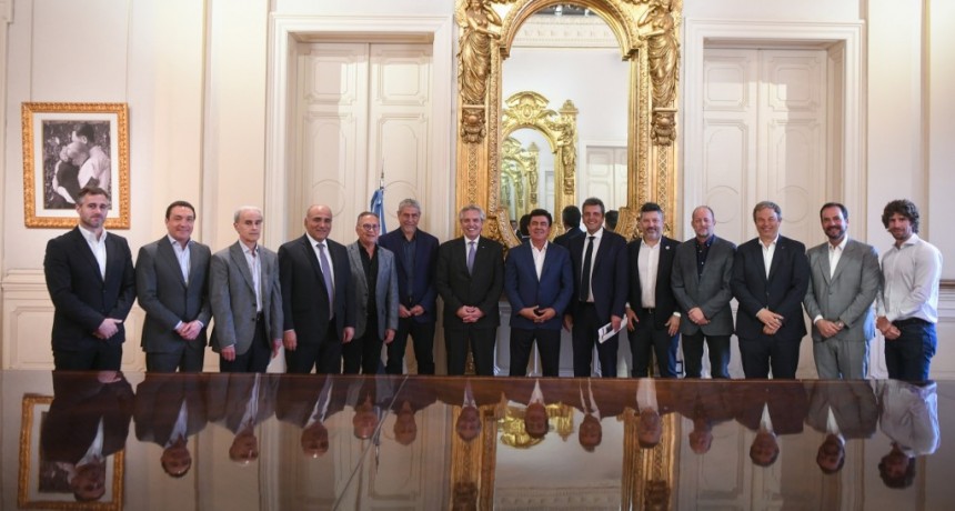 Alberto Fernández recibió a intendentes del conurbano bonaerense