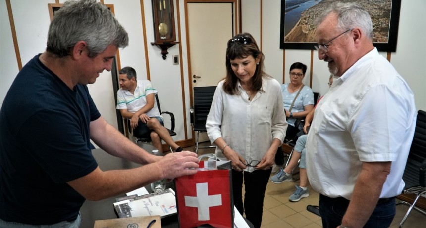 Colón(ER): José Luis Walser fortalece los lazos con la ciudad suiza de Sion