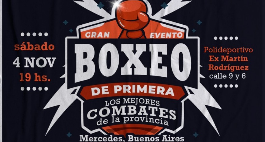 Mercedes: Este sábado se viene un gran evento de boxeo en el distrito 