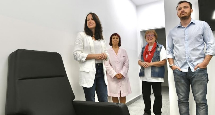 Vicente López: Soledad Martínez inauguró un nuevo Hospital de Día para pacientes oncológicos