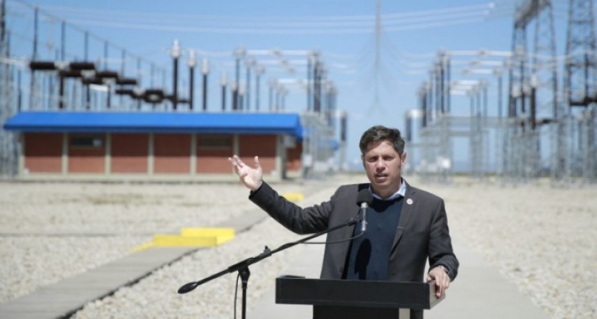 Axel Kicillof inauguró la nueva Estación Transformadora Vivoratá