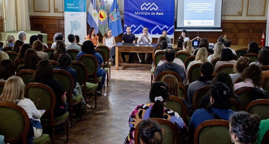 Azul: Se realizó el 1er encuentro regional de Desarrollo Integral en las Niñeces
