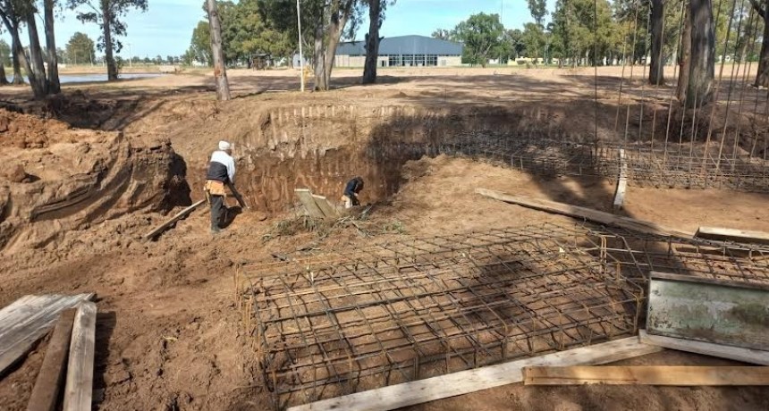 Gral. Villegas: La Municipalidad avanza con trabajos en el Parque Municipal José de San Martín
