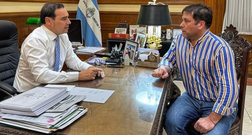 Corrientes: Valdés ratificó el respaldo a Sauce para asistir al municipio y familias afectadas por el temporal 