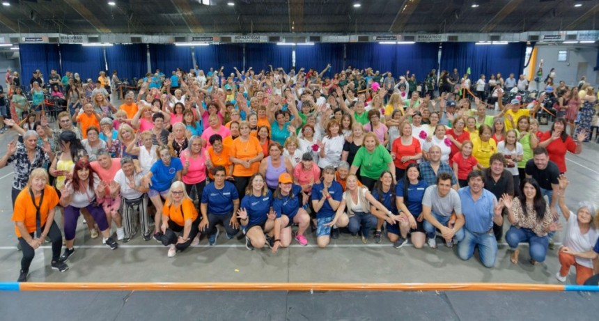 Berazategui: El Municipio celebró la 24° Gimnasiada de la Tercera Edad 