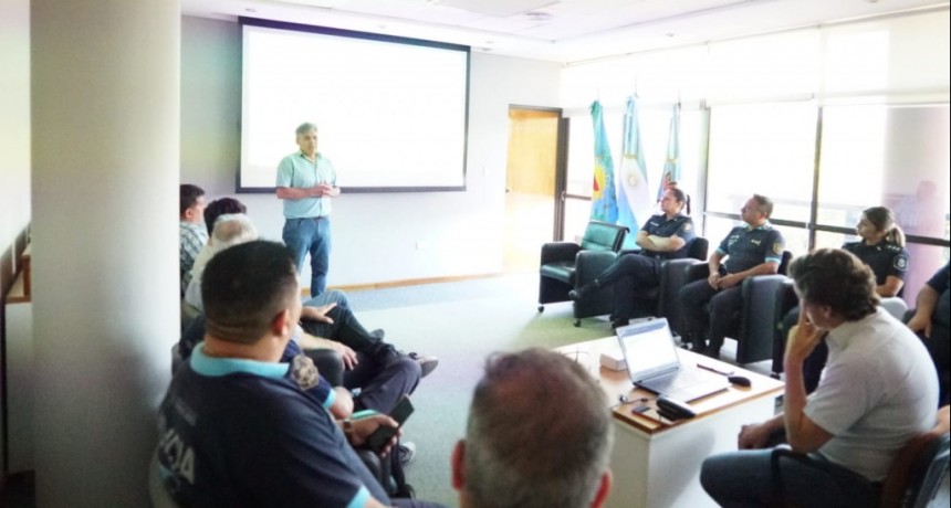 E. Echeverría: El Municipio y Seguridad Provincial trabajan en el diseño de un plan integral local 