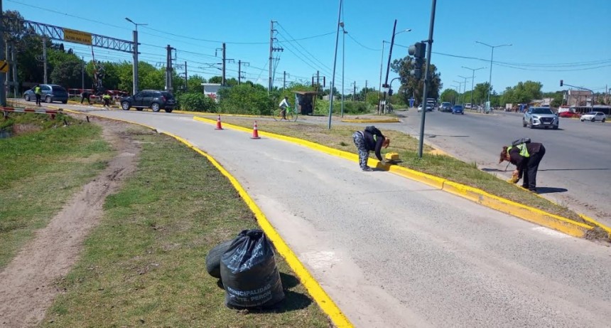 Pte. Perón: El Municipio sigue poniendo en valor sus espacios públicos