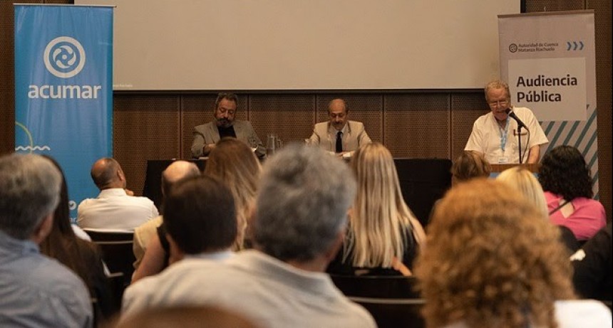 Finalizó la Audiencia Pública de ACUMAR por la navegabilidad del Riachuelo