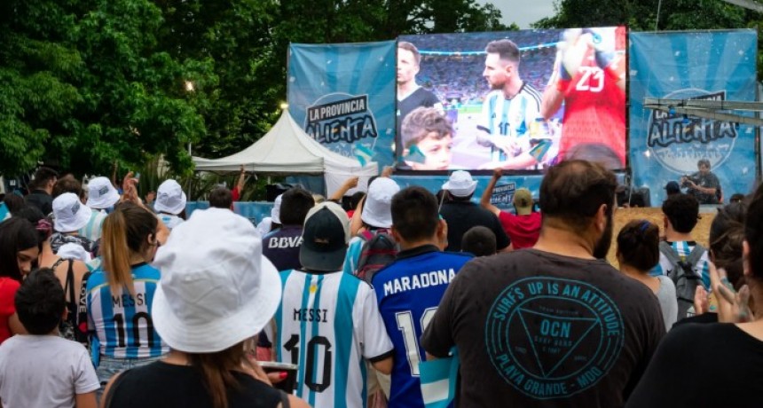 Los puntos donde se podrá seguir Argentina-Croacia
