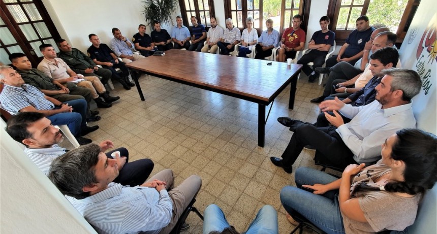   Colón (ER) y San José gestionan en conjunto acciones de prevención para la temporada