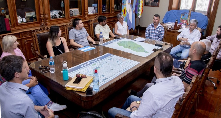 Azul: El Intendente se reunió con el Sindicato de Trabajadores Municipales 