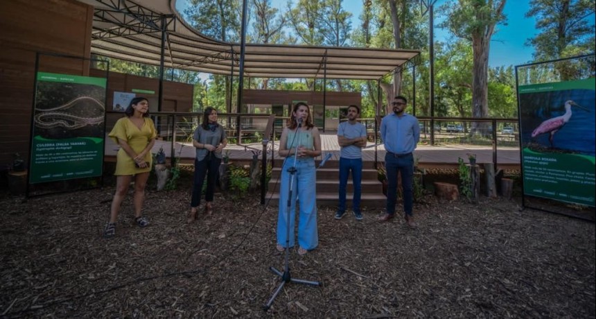 Moreno: Mariel Fernández inauguró un Centro de Interpretación y nueva pileta en Los Robles 