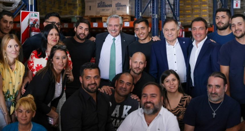 Alberto Fernández inauguró el Parque Industrial y Tecnológico de Florencio Varela 