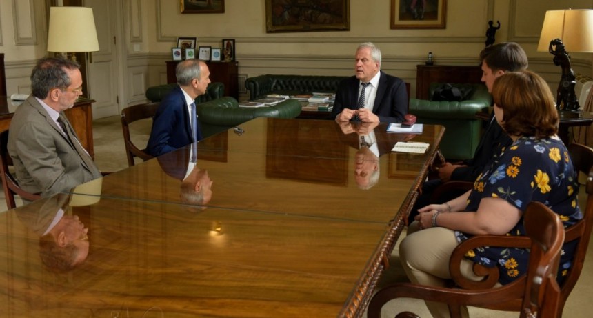 Perczyk mantuvo una reunión con el designado Secretario de Educación de la Nación