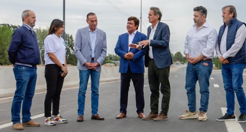 El Ministerio de Obras Públicas habilitó 52 km de la nueva Autopista Presidente Perón