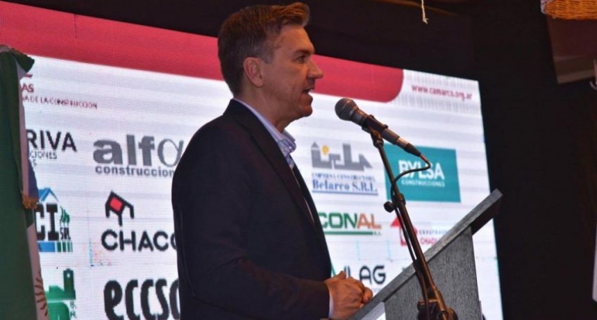 Chaco: Zdero acompaño la cena anual de la Cámara de la Construcción 