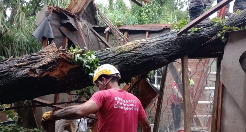 Tigre: Se despliega un amplio operativo de contención por las consecuencias del temporal