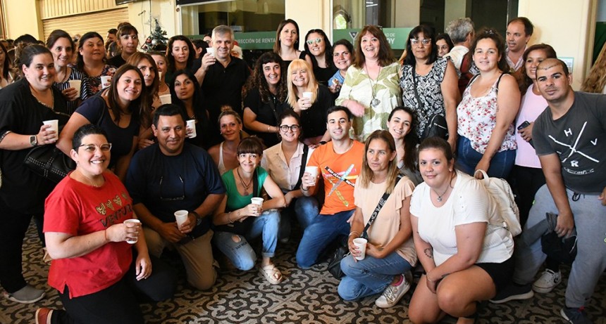 Chivilcoy: Britos encabezó el brindis de fin de año