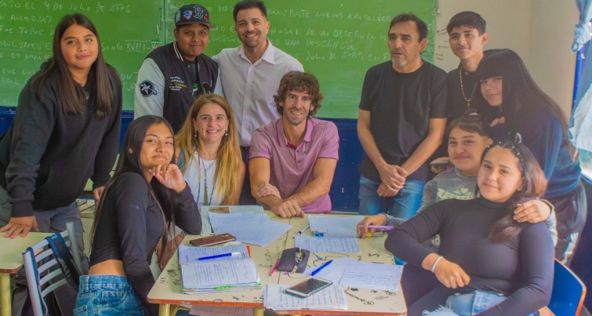 San Fernando: Juan Andreotti anunció que el Municipio renovará 6 escuelas más durante el verano