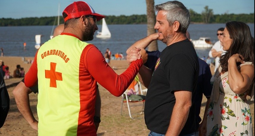 Colón (ER): Se inauguró la temporada de playas del río Uruguay y las termas del distrito