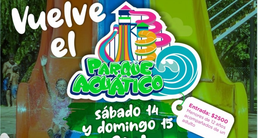 Bolívar: Este fin de semana abre sus puertas el Parque Acuático Municipal