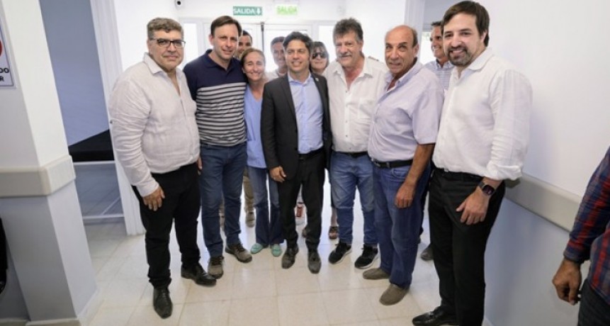 Kicillof inauguró un nuevo Centro de Atención Primaria de la Salud en Bragado