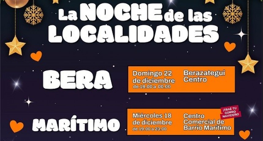 Berazategui: Se viene la “noche de las localidades” para las compras