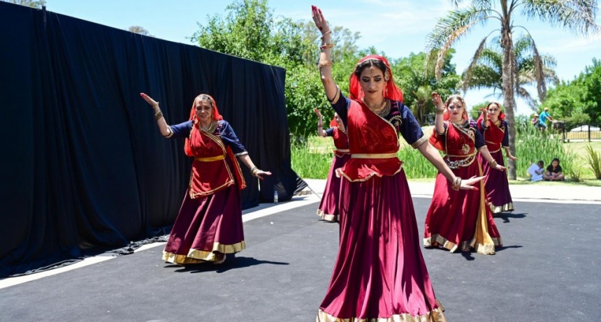 Escobar: La cultura de la India, presente en el parque Papa Francisco